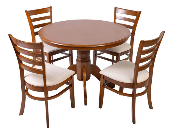 Imagen de Juego De Comedor Divino Hv 1mesa+4sillas La Sensación