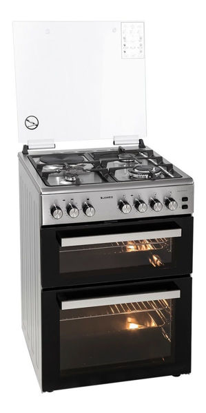 Imagen de Cocina Doble Horno James C900 Combinada Inox 3+1 Sensacion