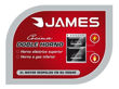 Imagen de Cocina Doble Horno James C900 Combinada Inox 3+1 Sensacion