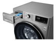 Imagen de Lavasecarropas LG Inverter Acero 12kg Sensacion