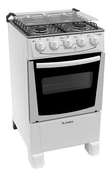 Imagen de Cocina Blanca James C 105-b Todo Gas - Sensacion