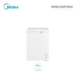Imagen de Freezer Horizontal Midea 100lt Mdrc252 La Sensacion