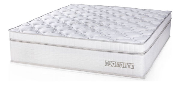 Imagen de Colchon Senflex Diamante 138x188x40  2 Plazas La Sensacion