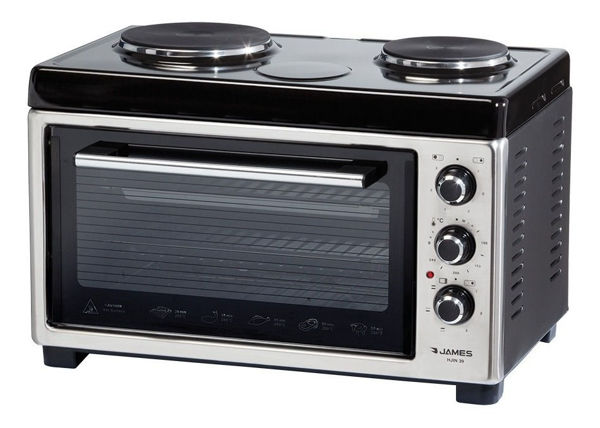 Imagen de Horno Electrico James Hjin-39 C/ 2 Discos Cocina Sensacion