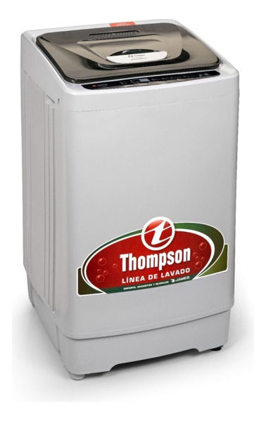 Imagen de Lavarropas Thompson Modelo Lth 7005 Color Gris/negro