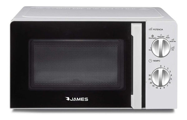 Imagen de Microondas James J-18 Gr   Blanco 20l 230v