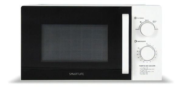 Imagen de Microondas 20 Litros Smartlife Horno Manual Blanco 20m