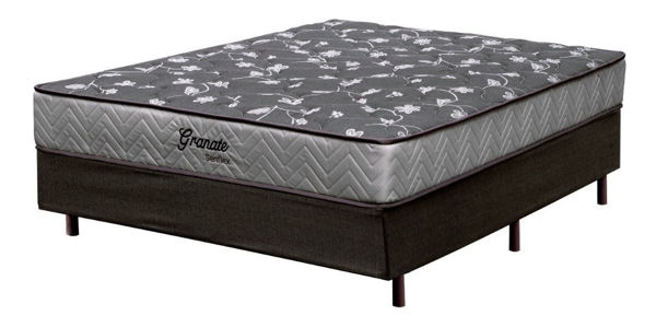 Imagen de Somier Sommier Senflex Granate Plazaymedia Resorte Sensacion
