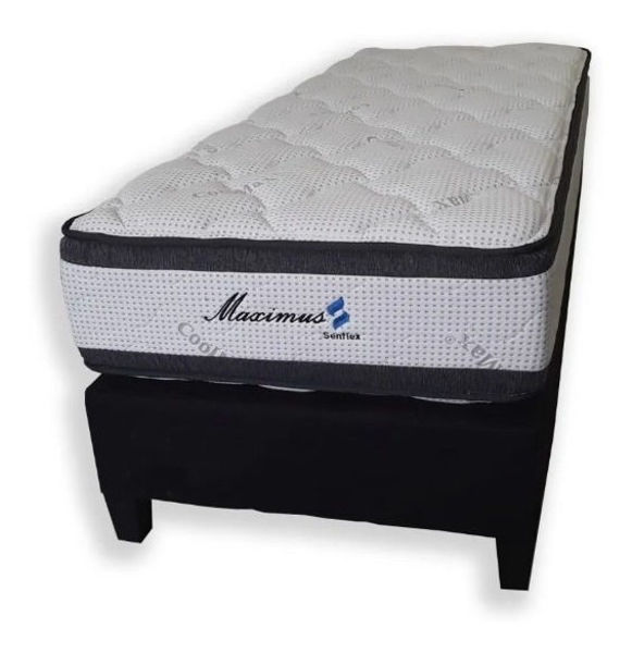 Imagen de Sommier Divino Con Espuma Maximus De 80cm