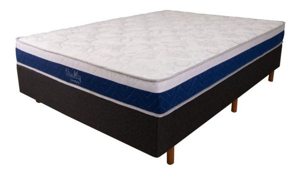 Imagen de Sommier Plaza Y Media Quality Soporte 120 Kg  Sensacion