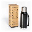 Imagen de Termo Acero Inoxidable 1l Tapón Cebador Keywest Sensacion Color Negro
