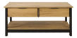 Imagen de Mesa Central Pino Denise 2 Cajones Sensacion