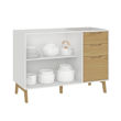 Imagen de BAJO MESADA 1702 BLANCO WOOD