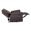 Imagen de Sillon Sofa Poltrona Recliner 1 Cuerpo Simil Cuero Sensacion