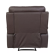 Imagen de Sillon Sofa Poltrona Recliner 1 Cuerpo Simil Cuero Sensacion