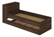Imagen de Cama Marinera Con Baulera Sensacion Color Tabaco