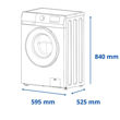 Imagen de LAVARROPA JAMES LR 1006 BLANCA G3 6KG