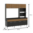 Imagen de Mueble Bajo Mesada La Sensacion  Para Cocina