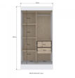 Imagen de PLACARD LYON 3P 24502-4 BLANCO (2B)