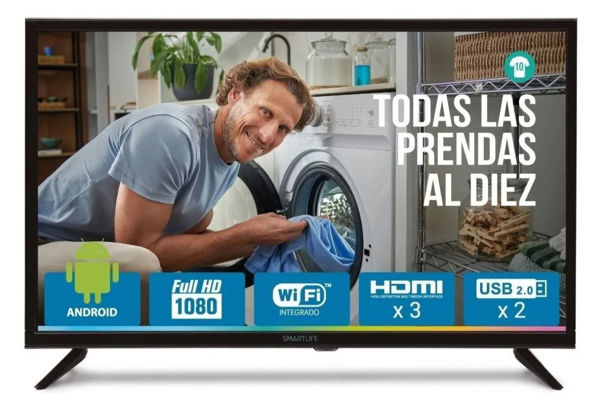 Imagen de Smart Tv Smartlife Fullhd 40 Android  Wifi