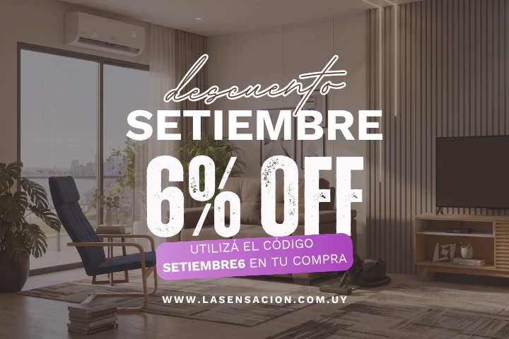 Descuento setiembre 6% Descuento setiembre 6%