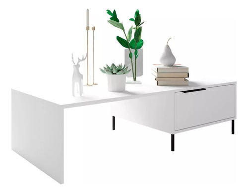 Mesa De Centro Ratona Zambia Sensacion Color Cedro - Galería 3