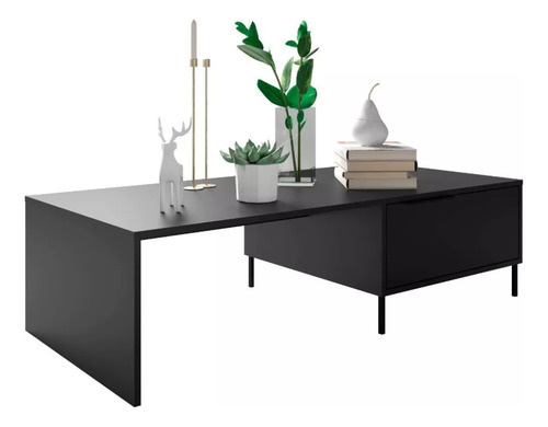 Mesa De Centro Ratona Zambia Sensacion Color Cedro - Galería 4