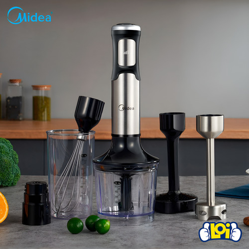 Mixer 4 En 1 Midea 1200w Picadora Batidora Procesa - Galería 6