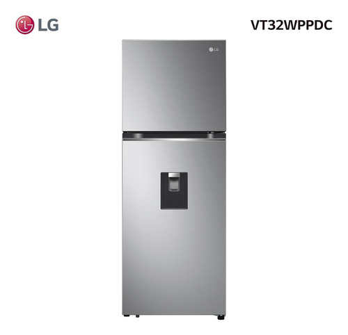 Refrigerador LG Inverter 340l Vt32wppdc Color Gris - Galería 1
