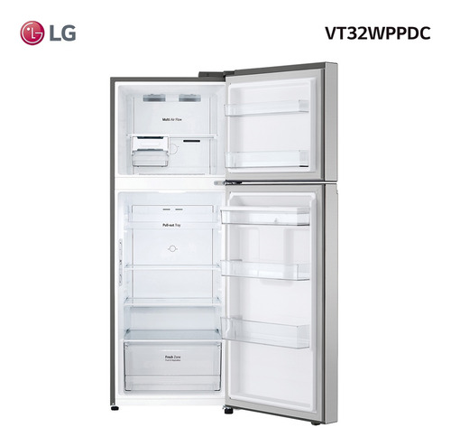 Refrigerador LG Inverter 340l Vt32wppdc Color Gris - Galería 3
