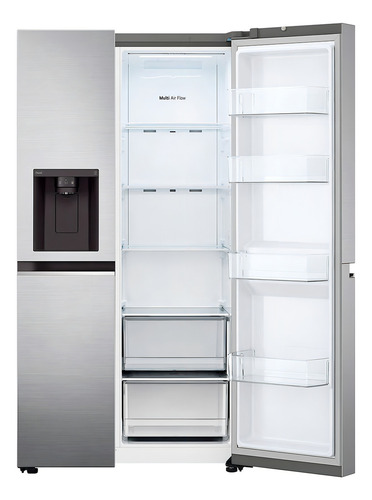 Heladera Con Freezer Inverter LG Gs66spp 591l Plat - Galería 4