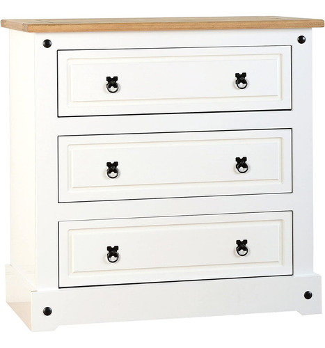 Cómoda Serpil 3c Color Blanco - Galería 1