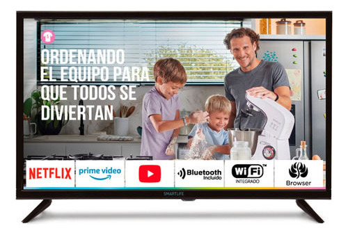Smart Tv Smartlife Led Uhd 50  Sl-tv50uhdw La Sens - Galería 2