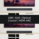 Barra De Sonido Enxuta Bsenx2940 400w 2.0 Ch Bluet - Galería 1