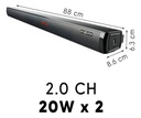 Barra De Sonido Enxuta Bsenx2940 400w 2.0 Ch Bluet - Galería 5