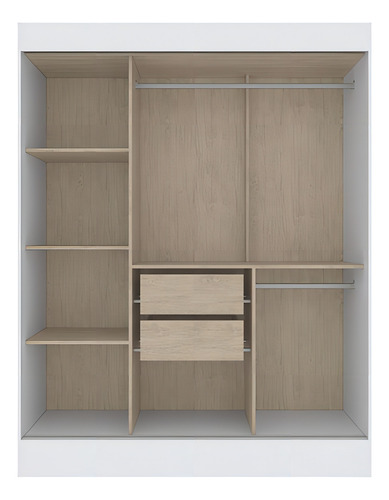 Armario Individual Marseille Doripel Con 3 Puertas - Galería 1