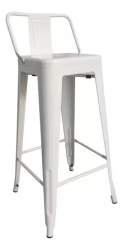 Butaca Alta Con Respaldo Tolix Metál C/detalle La  - Galería 1