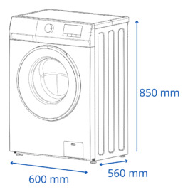 Lavarropas James 9kg Lr 9140 Inverter Plus La Sens - Galería 1