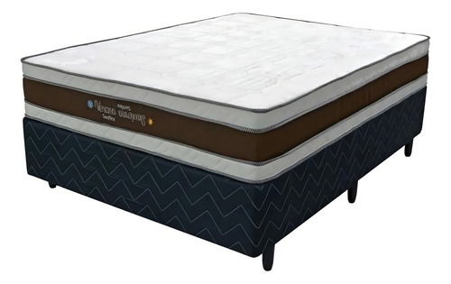 Sommier Plaza Y Media Senflex Invierno Verano Sopo - Galería 1