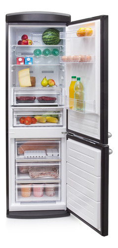 Refrigerador Heladera Retro James Rj 373 Rn Combin - Galería 1