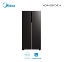 Heladera Black Inverter 482l Side By Side Midea Md - Galería 1