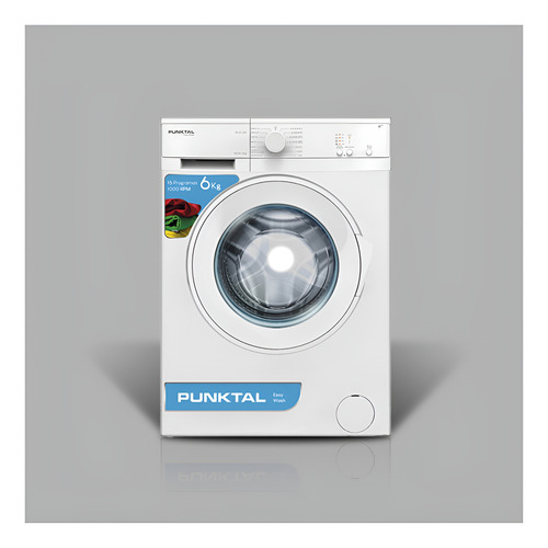 Lavarropa Punktal 6kg Pk07 Lav 15 Programas Carga  - Galería 1