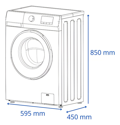 Lavarropas James Lr1006 G4 Blanco 6 Kg 15 Programa - Galería 2