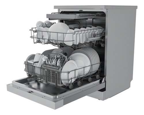 Lavavajillas 14 Sets Mdwpf1401cs Midea Color Silve - Galería 4