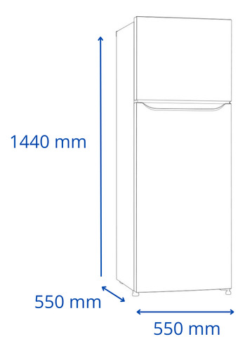 Heladera Con Freezer James Rj 25 Mb Con Capacidad  - Galería 2