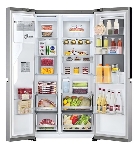 Heladera Inverter LG Ls66sxsc Silver Con Freezer 6 - Galería 1