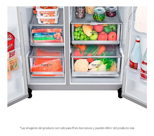 Heladera Inverter LG Ls66sxsc Silver Con Freezer 6 - Galería 4