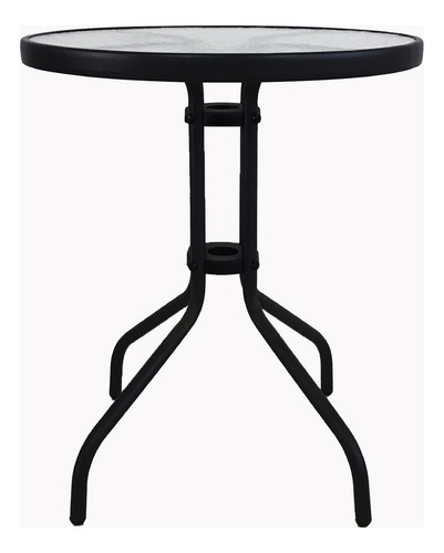 Set Terraza 2 Sillas + Mesa Vidrio 60cm Diametro N - Galería 2