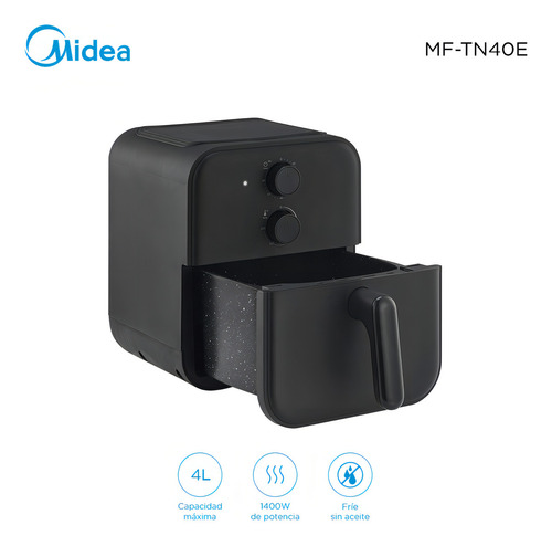 Freidora Sin Aceite Midea 4l Mf-tn40e Color Negro - Galería 5