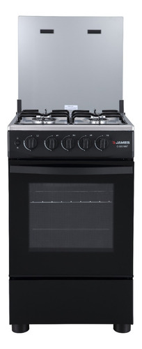Cocina A Gas James C-506 Color Negro - Galería 1